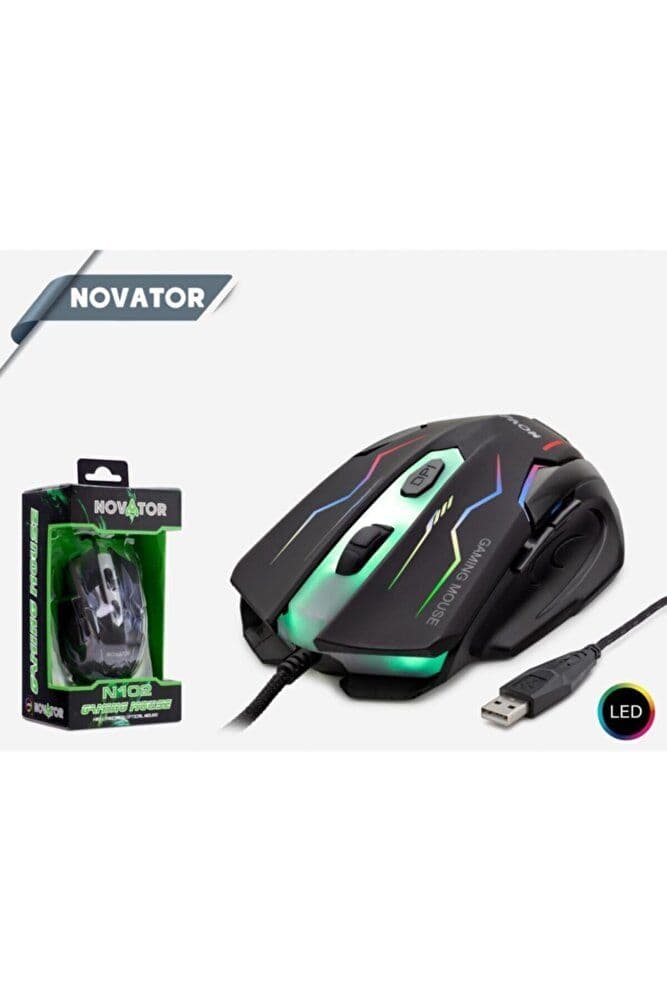 Hadron Novator N102/50 LED'li Oyuncu Mouse 2000 DPI