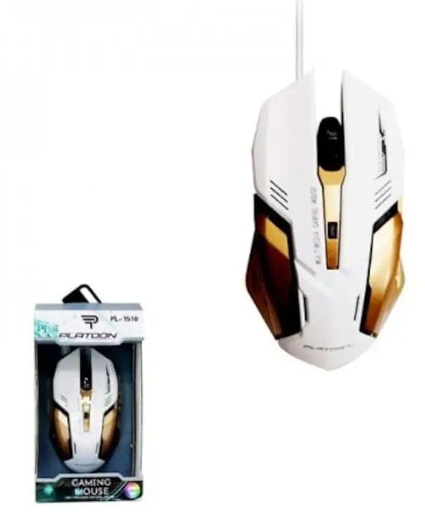 Platoon PL-1510 Metal 1600 DPI Oyuncu Mouse