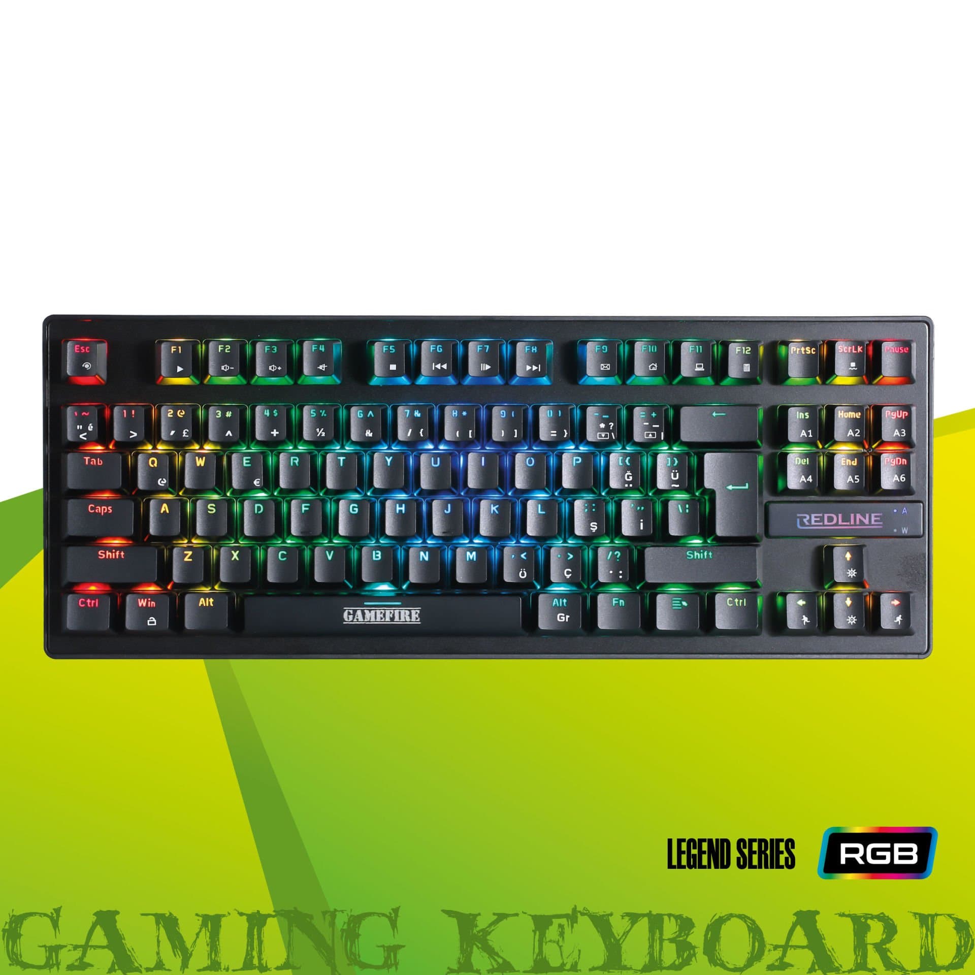 Redline RGK-901 Mekanik Oyuncu Klavyesi (Legend Serisi)
