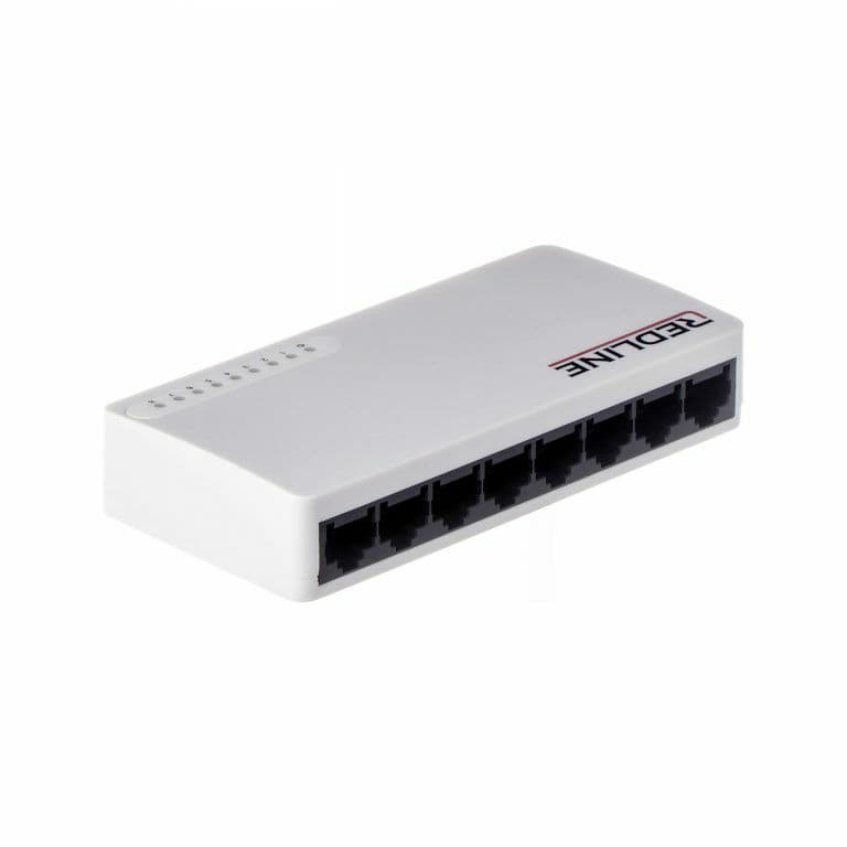 Redline RL-1008M 8 Port FE Desktop Switch