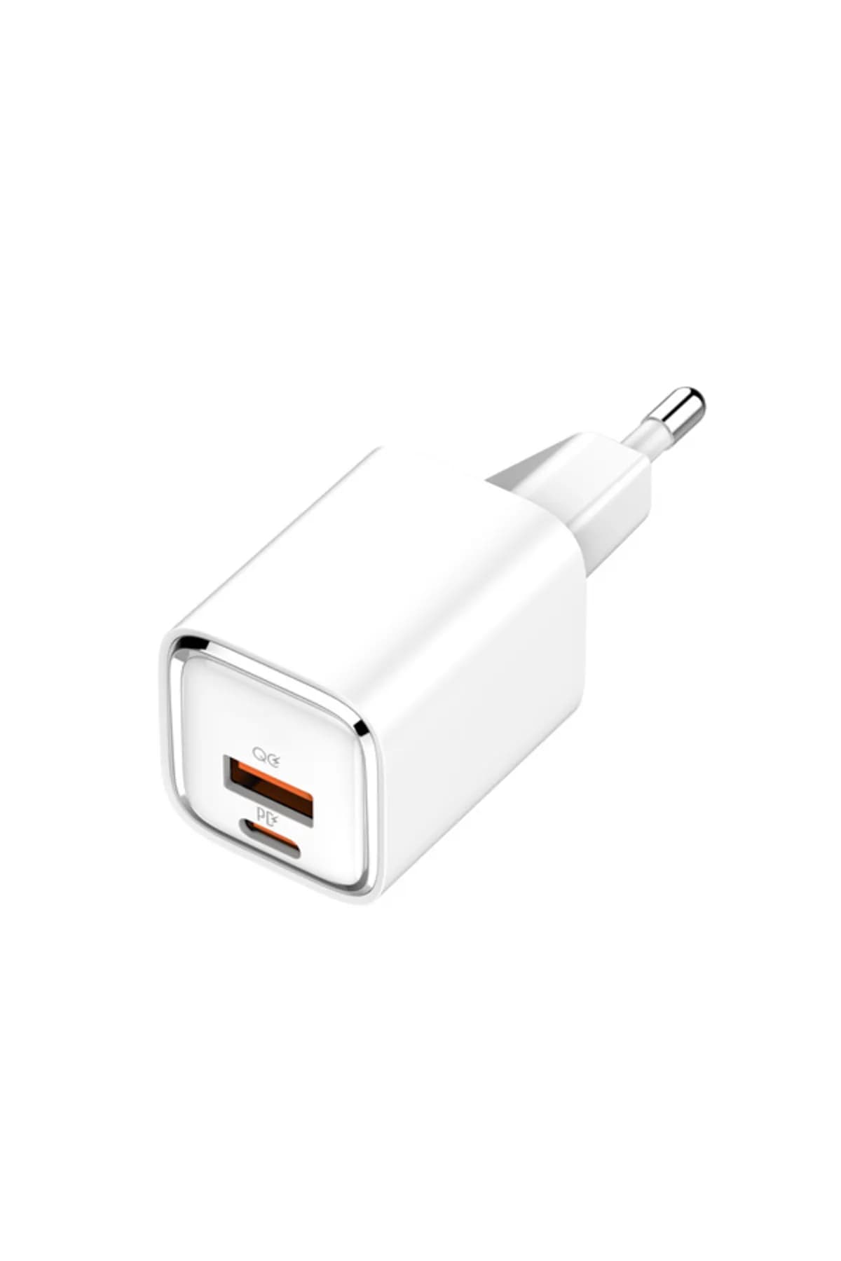 Solobu A2317C 30W USB-A/Type-C PD/QC Hızlı Şarj Aleti Beyaz