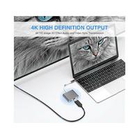 Macbook 3 In 1 Type-C To Hdmı USB 3.0 Çevirici Dönüştürücü Adaptör