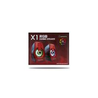 X1 Red Rgb Gamıng Hoparlör-kırmızı